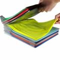 Clothes Organizer T Shirt File Folder Garment Cabinet Drawer Manager System