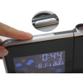 Digital Projection Alarm Clock LED with Temperature Weather Station LCD Display