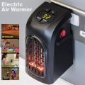 Portable Wall-Outlet Handy Fan Space Heater Warm Air Blower Electric Radiator