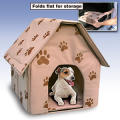 Pet Dog House Portable Folding Dog House Cat Bed for Small Dog Puppy Pet Supply
