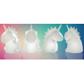 Cute Kids LED Night Light Bedroom Unicorn Animal Home Decor Battery Wall Lamp