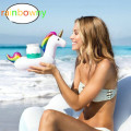 Inflatable Unicorn /Flamingo Cup Holder Pool Float Lilo Bath Toy Beach Toy