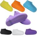 Rain Shoes Silicone Anti-Slip Reusable Waterproof Shoe Protector Cover Unisex