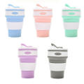 350 ml Folding Collapsible Coffee Cup Silicone Outdoor Travel Portable Reusable