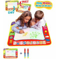 Kids Children Doodle Mat Water Painting Large Writing Board Mat Magic Pen Toy