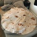 ORIGINAL Burrito Blanket  Tortilla Texture Soft Blanket-High Quality Soft