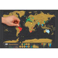New SA stock - Deluxe Travel Scratch Off Map Personalized World Map Poster