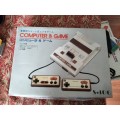 Vintage family computer 8bit system working