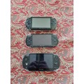 Lot of Sony portable systems. 2 psp units and 1 ps vita