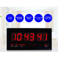 LED Clock 4622 Calendar Temperature 5V Wall Red / Green / Blue Digital