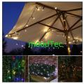 Red 100 LED Solar Powered Fairy String Light Garden / Party Decor - (Local Shipping)