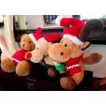 Cheerful Christmas Trio of Soft Toys!