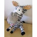 Dreamworks Madagascar Big Headz Plush Toy - Marty the Zebra!