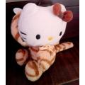 Hello Kitty with Tiger Outfit.  Plush Toy Doll!  17cm.