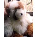 Charleston`s Teddy Bear Handmade by Native Americans in Peru. Plush 100% Alpaca Fur.