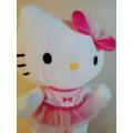 Hello Kitty Ballerina Beanie Baby.  Plush Toy Doll!  18cm.