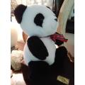 Beautiful little Ming, the panda.  Plush soft toy!  25cm.