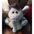 Funky Fritzy the Elephant.  Beautiful Little Squeaky Toy!  15cm.
