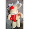 Baby Bibi Choc! Christmas Reindeer. Red scarf and red nose!