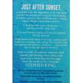 Just After Sunset by Stephen King. 13 Beautifully Turned Dark Tales!