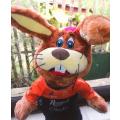 Roompot Charles Bunny.  Plush, Sporty Soft Toy! Cheap! 38cm.
