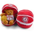 Alabama Crimson Tide Stuffed Bear in a Ball - Basketball!  Great Price!