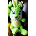 Gracie the green Bunny - Super cuddly soft toy! 35cm.