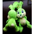 Gracie the green Bunny - Super cuddly soft toy! 35cm.