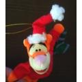 Disney`s Tigger Christmas Tree Decoration. Plush Animal Toy! 15cm.