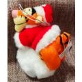 Disney`s Tigger Snowball Christmas Tree Decoration. Plush Toy! 14cm.