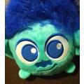 Dreamworks Blue Hair Troll Plush Soft Toy. 22cm.