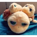 3x Lil` Peepers Shelly the Turtle Mom and Babies by Russ Berrie. Great Price!