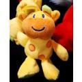 Cute little yellow Cow. Soft toy. 15cm.