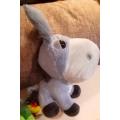 Big Headz Farmyard Hoppity the Donkey. Super Plush Soft Toy.  28cm. Cheap Price!