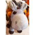 Big Headz Farmyard Hoppity the Donkey. Super Plush Soft Toy.  28cm. Cheap Price!
