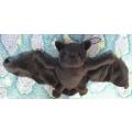 Gomez the Bat plush, soft toy. 18cm.