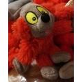 Very cute! Rare Jamadu Monkey Coop Fridge magnet soft toy!