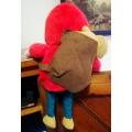 Funky Fritzy the Elf and his Teddy. Bon Ton Toys plush soft toy. 30cm.
