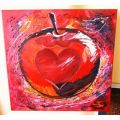 Apple of my Heart by Inge. Beautiful painting!