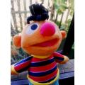 Vintage Ernie from Sesame Street by Fisher-Price. 28cm.
