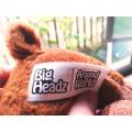 Big Headz - Around the World! Mac the Moose. Super Plush Soft Toy.  22cm. Cheap Price!
