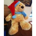 Beautiful Bob the Christmas Teddy Bear! Super Soft! 33cm.