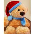 Beautiful Bob the Christmas Teddy Bear! Super Soft! 33cm.