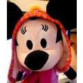 Minnie Mouse with a Mickey Mouse hat and scarf! 42cm. White House Leisure Gift Toy!