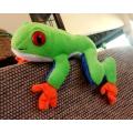 Life Like Red-Eyed Tree Frog. 18cm.