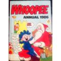 Whoopee! Annual 1986. Meet Santa. Hard Cover Vintage Book.