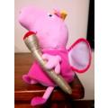 TY Beanie. Princess Peppa Pig. Lovely Beanie plush toy. 18cm.
