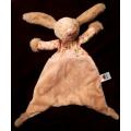 Blossom Brown Bunny Comforter/Blanket by Jellycat. 25cm.
