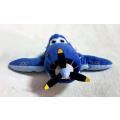 RARE Skipper Riley the cute little plane from the movie Planes. A Simba Walt Disney toy. 20cm.