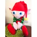 A RARE Elf called Willow. A plush, tall Manor soft toy. 45cm.